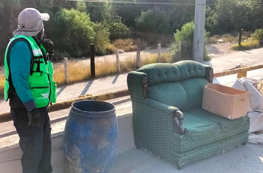 REFUERZA SEDUVOP LIMPIEZA EN VIALIDADES DE LA ZONA METROPOLITANA 