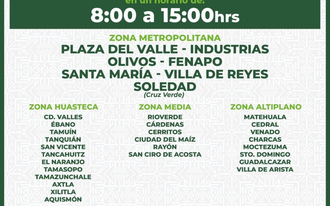 CON 32 OFICINAS EN TODO EL ESTADO, SEFIN BRINDARÁ SERVICIO ESTE LUNES 12 DE DICIEMBRE