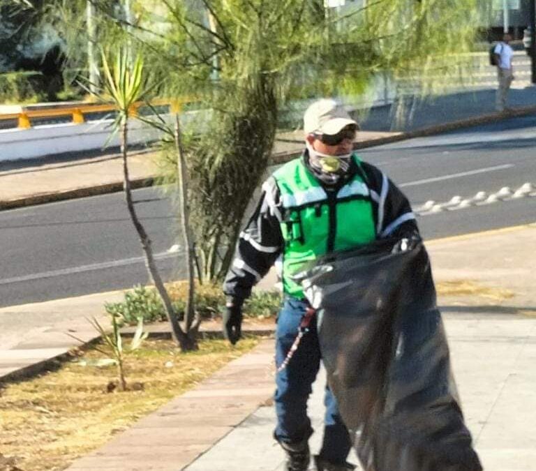 REFUERZA SEDUVOP MANTENIMIENTO DE VÍAS DE ACCESO A LA ZONA METROPOLITANA
