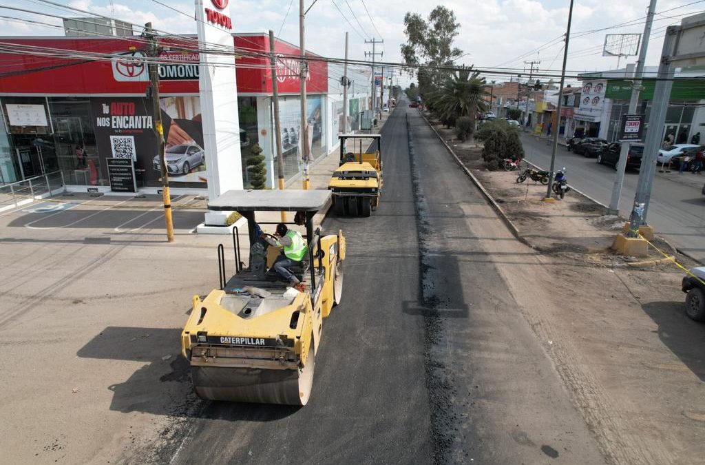 REHABILITACIÓN DE AVENIDA INDUSTRIAS AFIANZARÁ EL CRECIMIENTO ECONÓMICO Y DINAMISMO DE SLP.