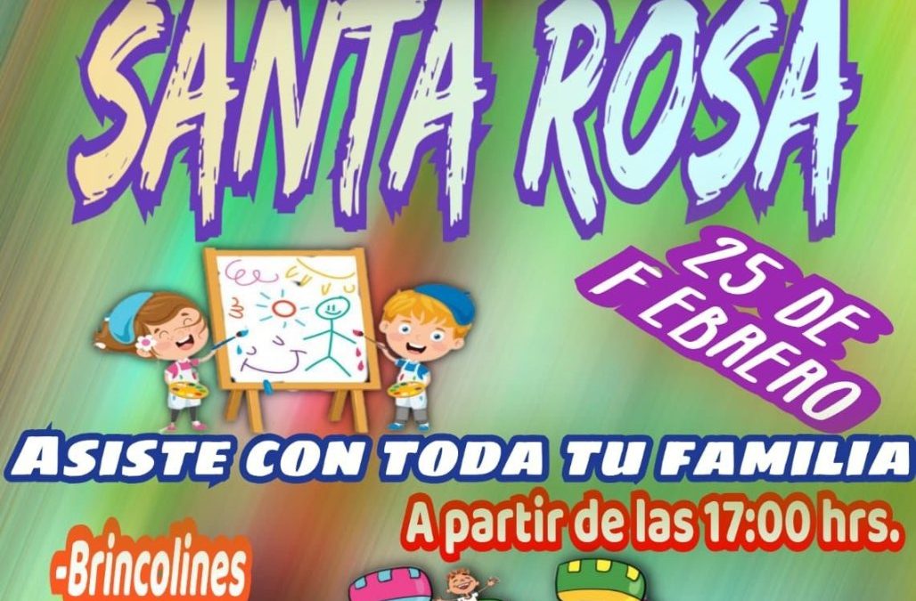 SÁBADOS FAMILIARES LLEGARÁN A LA COLONIA SANTA ROSA
