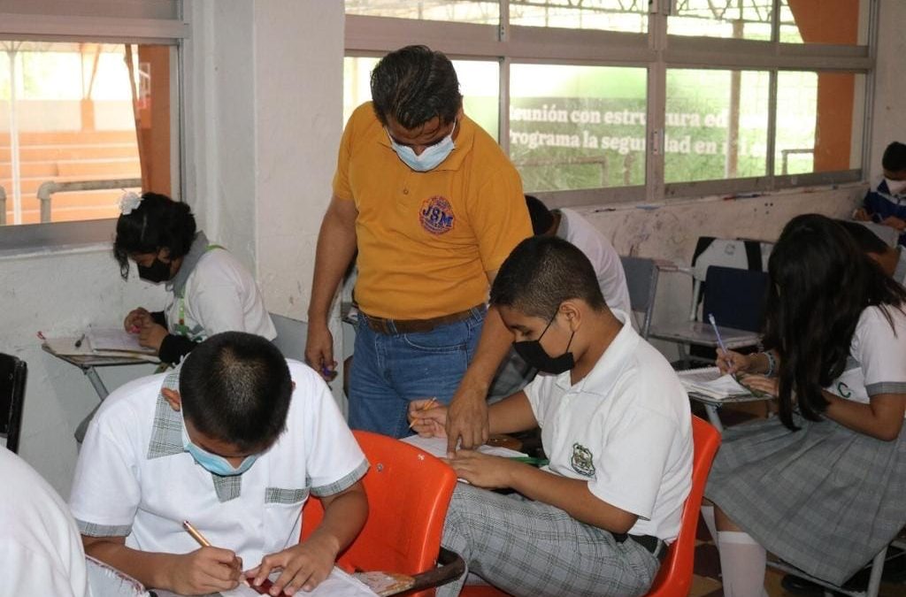 PROTOCOLOS LISTOS, PARA REGRESO A CLASES HÍBRIDO, REPORTA SEGE