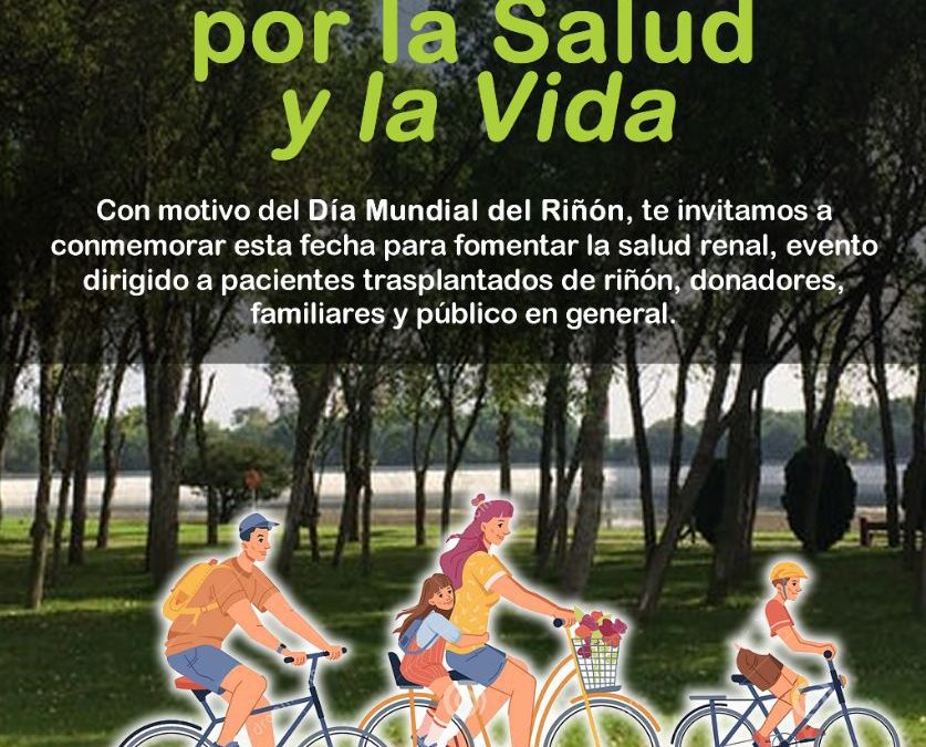 INVITA SALUD A LAS Y LOS POTOSINOS A SER DONANTES DE ÓRGANOS CON RODADA POR LA VIDA