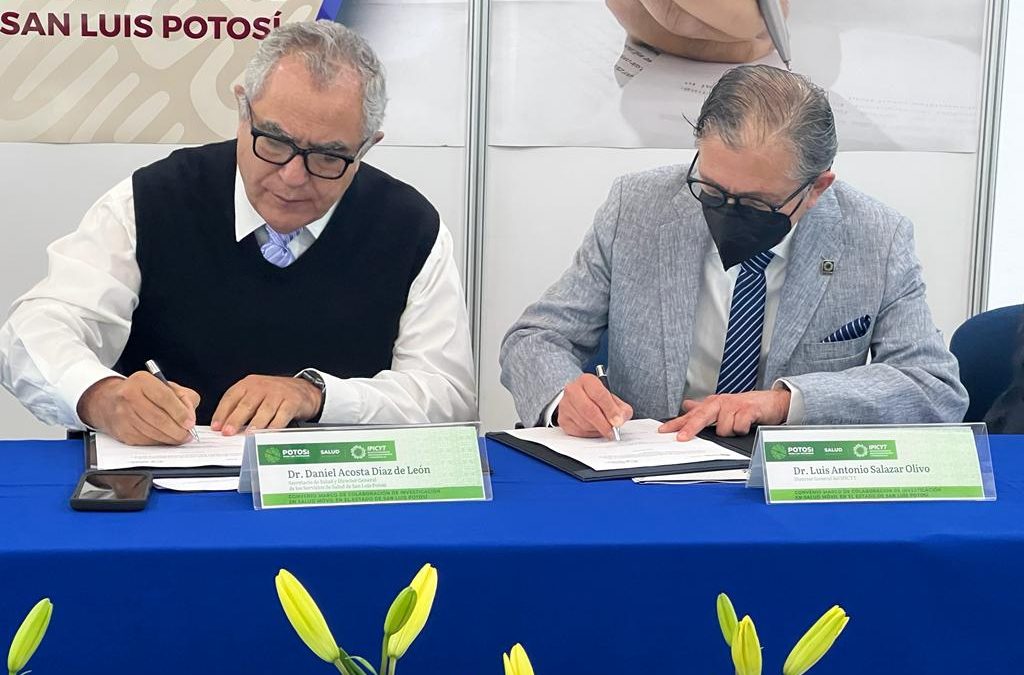 SALUD E IPICYT FIRMAN CONVENIO DE COLABORACIÓN PARA INVESTIGACIÓN EN SALUD MÓVIL