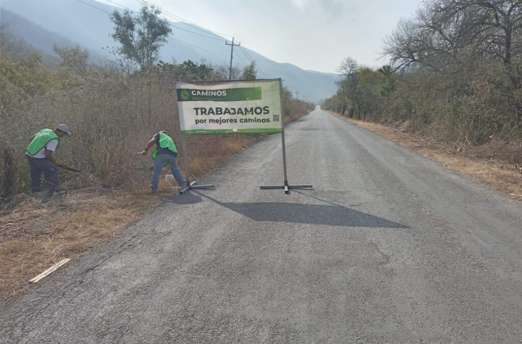 ARRANCA JEC PLAN DE CONSERVACIÓN CARRETERA EN LAGUNILLAS