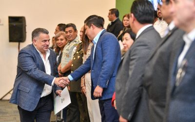 IMPLEMENTA RICARDO GALLARDO CARDONA CONVENIO DEL MANDO POLICIAL CON LOS 58 AYUNTAMIENTOS