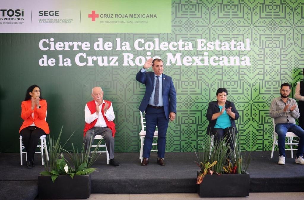 SUPERA SEGE META DE LA COLECTA ESCOLAR DE CRUZ ROJA MEXICANA CON MÁS DE 2.3 MDP