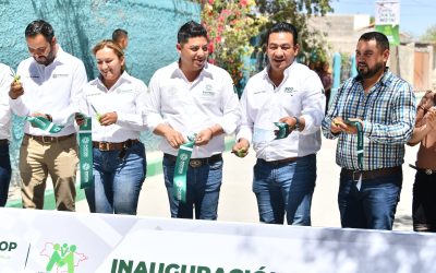 COMBATE GOBIERNO DEL CAMBIO REZAGO SOCIAL HISTÓRICO EN MOCTEZUMA