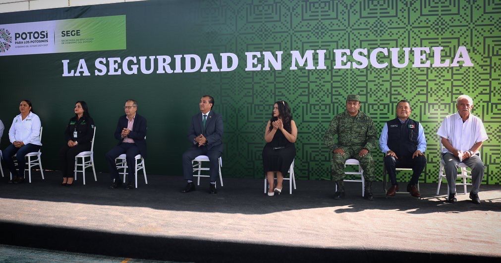 SUMA FEDERACIÓN ACCIONES AL PROGRAMA LA SEGURIDAD EN MI ESCUELA DE SLP