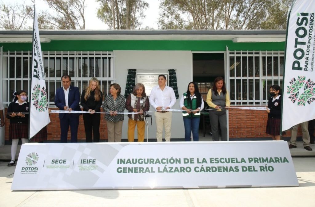 CON 200 MILLONES DE PESOS ARRANCA RICARDO GALLARDO ENTREGA DE NUEVAS ESCUELAS