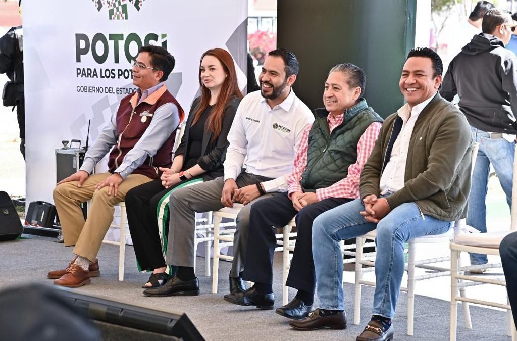 CON OBRAS DE INFRAESTRUCTURA GOBIERNO DEL CAMBIO ELEVA LA CALIDAD DE VIDA EN SLP: SGG