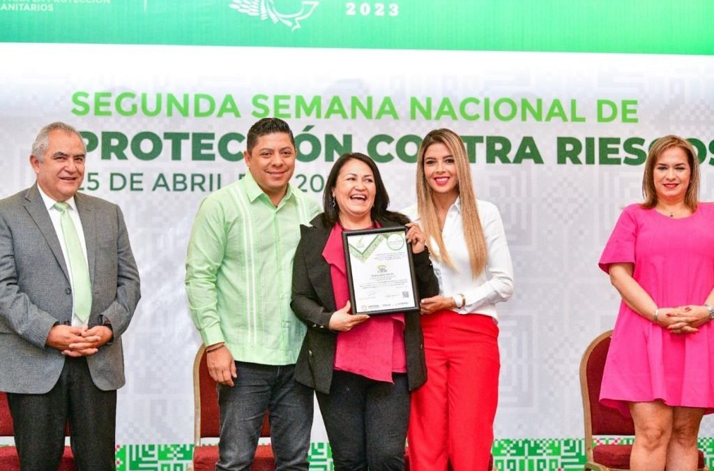 INAUGURA RICARDO GALLARDO SEMANA NACIONAL CONTRA RIESGOS SANITARIOS