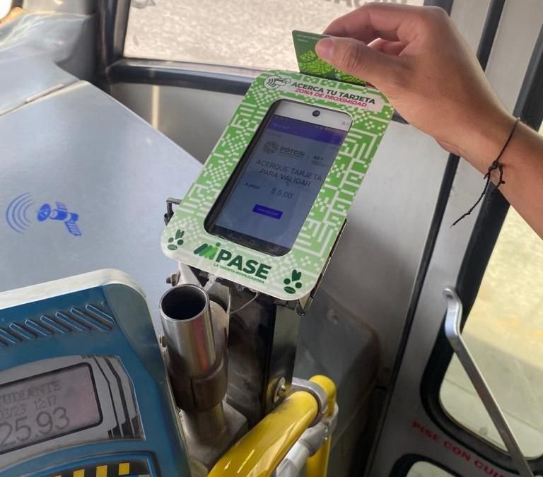 SUPERVISA SCT FUNCIONALIDAD DE LECTORES MI PASE EN EL TRANSPORTE PÚBLICO