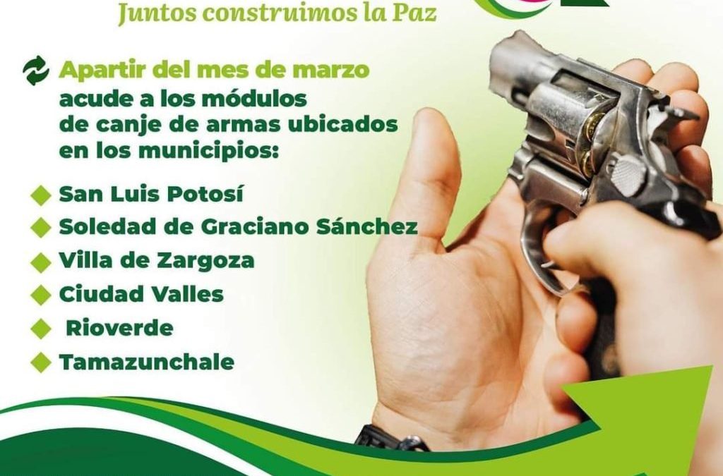CONSEJO DE SEGURIDAD INVITA A APROVECHAR CAMPAÑA DE CANJE DE ARMAS