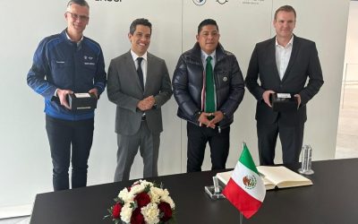 DESDE MÚNICH, FORMALIZA GOBERNADOR RICARDO GALLARDO INVERSIÓN DE BMW EN SLP