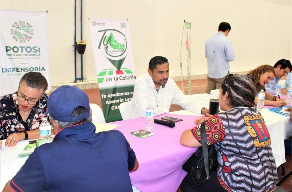 AMPLÍA DEFENSORÍA PÚBLICA LA ATENCIÓN A LAS Y LOS POTOSINOS