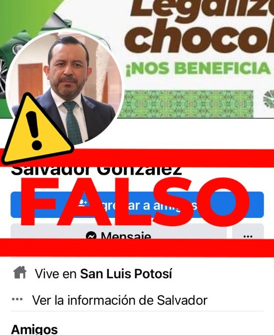 SEFIN ALERTA SOBRE CUENTAS FALSAS EN REDES SOCIALES