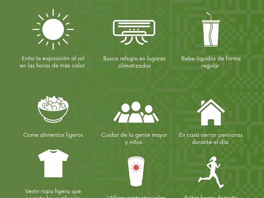 GOBIERNO DEL CAMBIO EMITE RECOMENDACIONES ANTE OLA DE CALOR