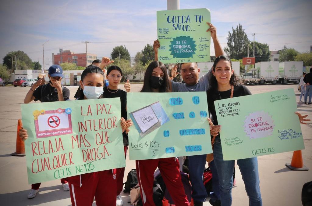 EN SAN LUIS POTOSÍ HAY APOYO A LA PREVENCIÓN DE ADICCIONES