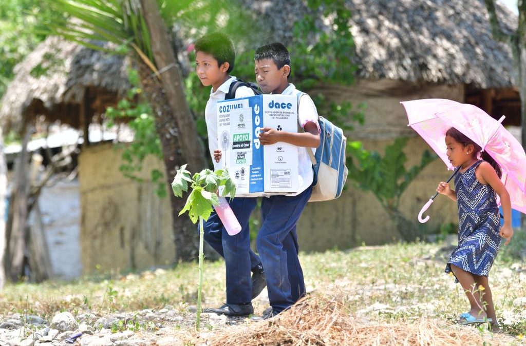 ESCUELAS DE LA HUASTECA A DISTANCIA POR ALTAS TEMPERATURAS: RICARDO GALLARDO