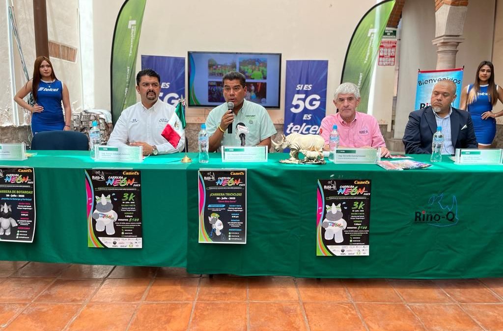 EN APOYO A NIÑAS Y NIÑOS, PARQUE TANGAMANGA SEDE DE CARRERA NEÓN 2023