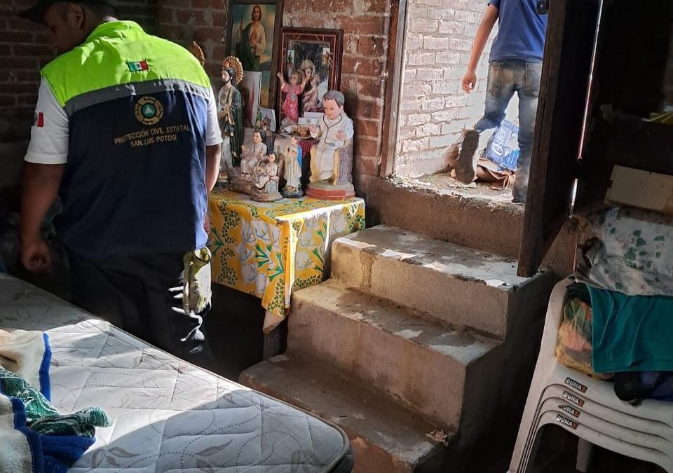GOBIERNO ESTATAL REALIZA VALORACIÓN POR TORMENTA EN VILLA DE ARISTA