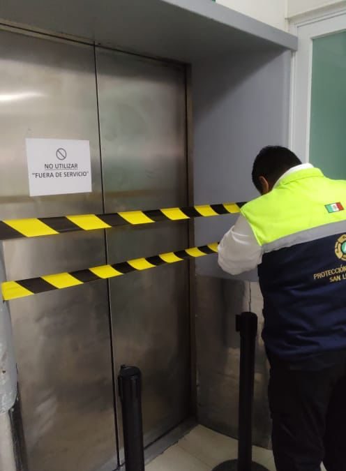 DESCARTA PROTECCIÓN CIVIL DEL ESTADO DESPLOME DE ELEVADOR EN EL IMSS