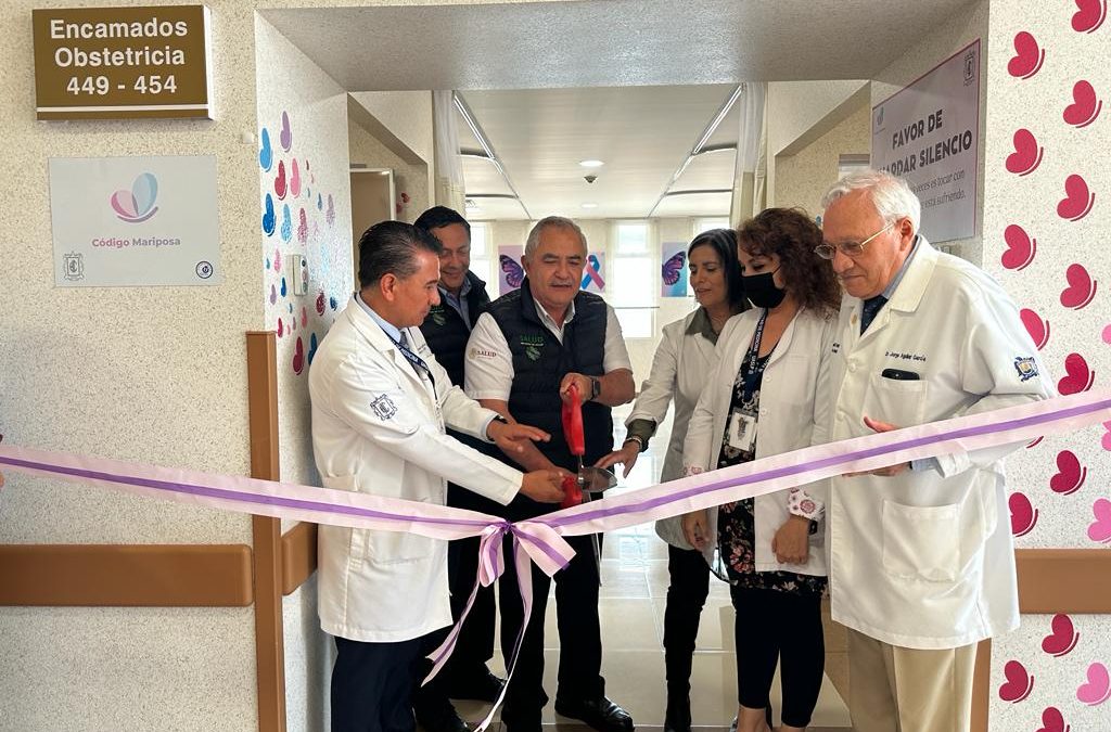 GOBIERNO ESTATAL BRINDA APOYO A MUJERES CON SALA MARIPOSA EN EL HOSPITAL CENTRAL    