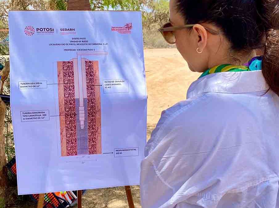 GOBIERNO ESTATAL SUSTITUYE POZO AGRÍCOLA EN MEXQUITIC.