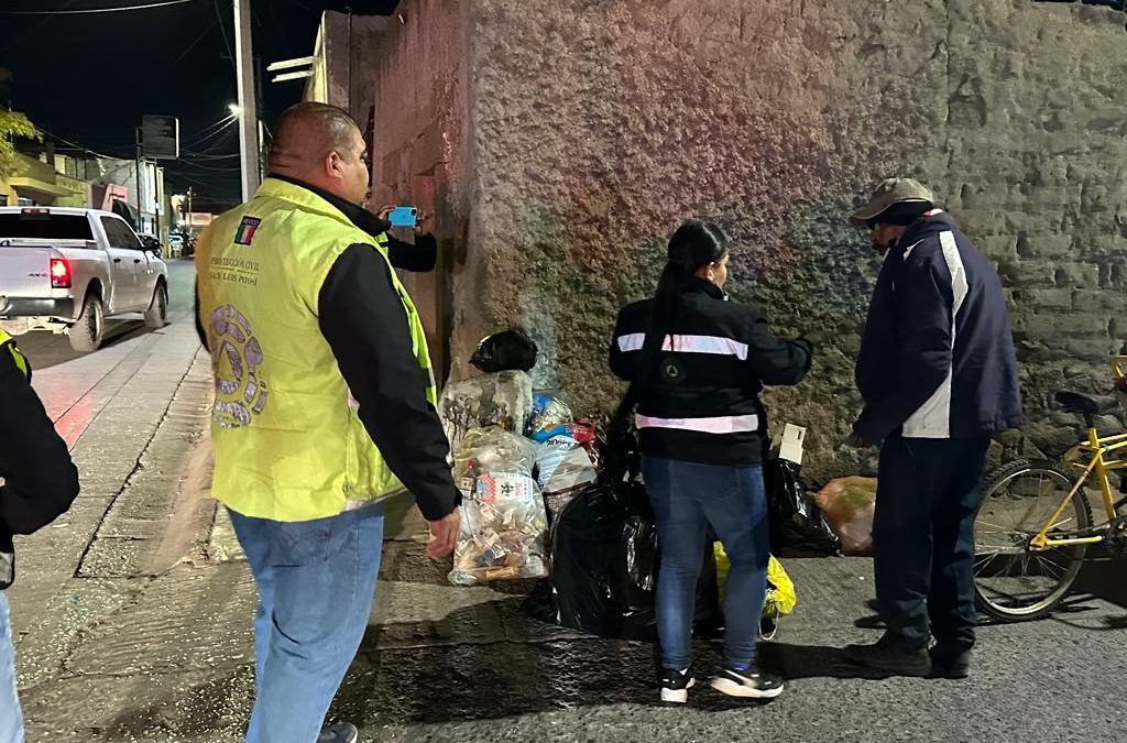 GOBIERNO ESTATAL BRINDA REFUGIO A PERSONAS EN SITUACIÓN DE CALLE