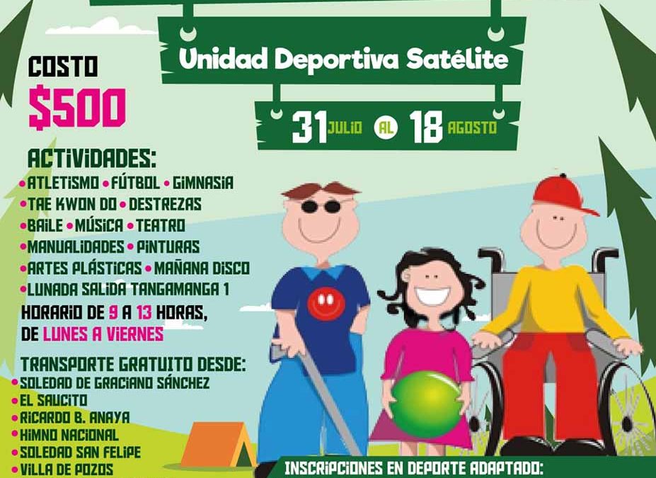 EN APOYO AL DEPORTE ESTADO IMPULSA ACTIVIDADES DE VERANO