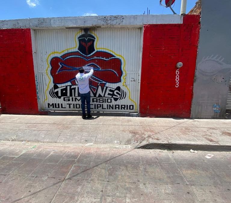 PROTECCIÓN CIVIL ESTATAL CLAUSURA PREDIO EN BARRIO DE TLAXCALA