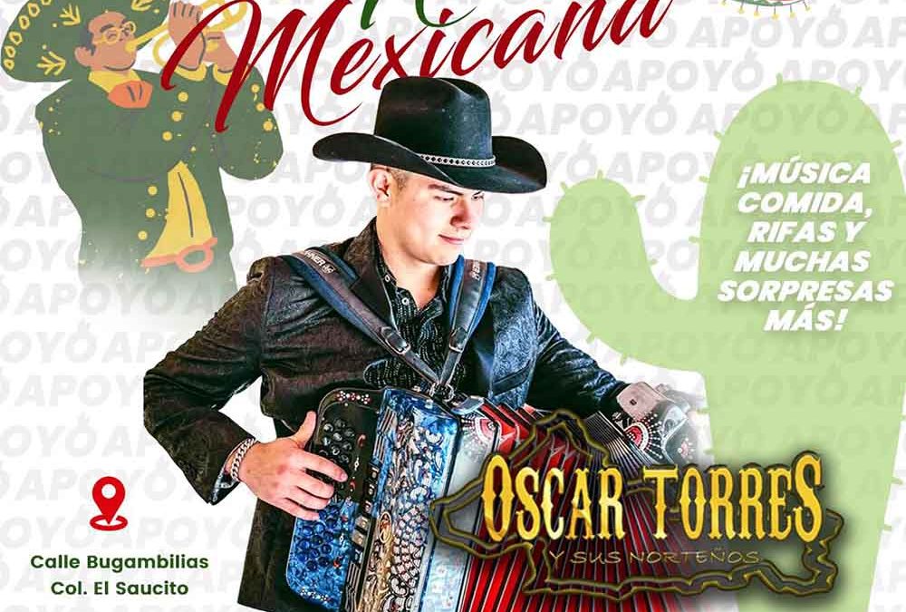 REALIZARÁ GOBIERNO ESTATAL NOCHE MEXICANA EN COLONIA SAUCITO.