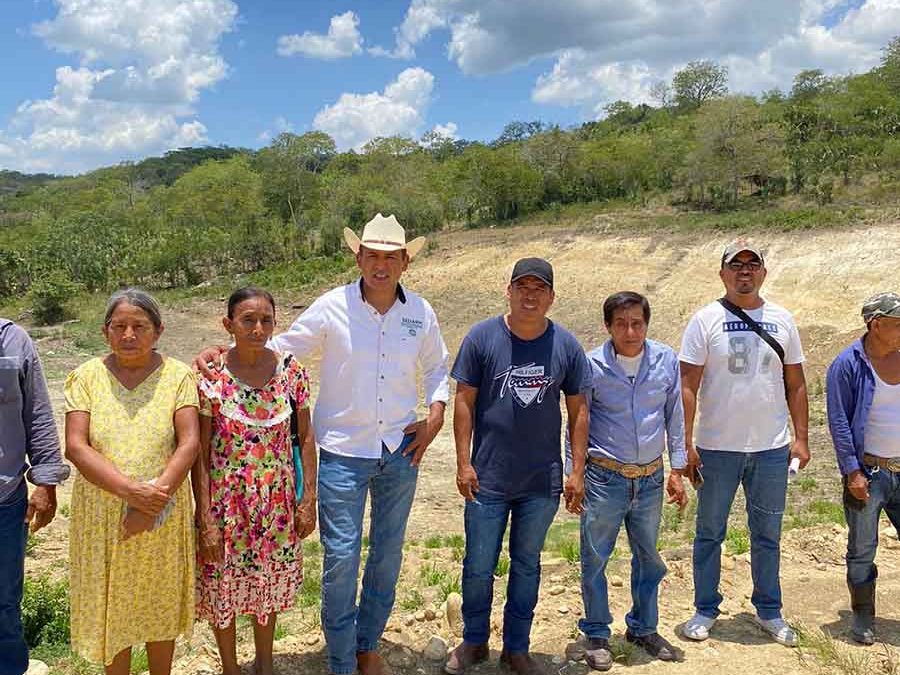 GOBIERNO DEL APOYO REPARA PRESA EN SAN VICENTE TANCUAYALAB.