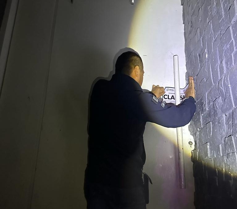 GOBIERNO FORTALECE INSPECCIÓN A ANTROS Y CENTROS NOCTURNOS