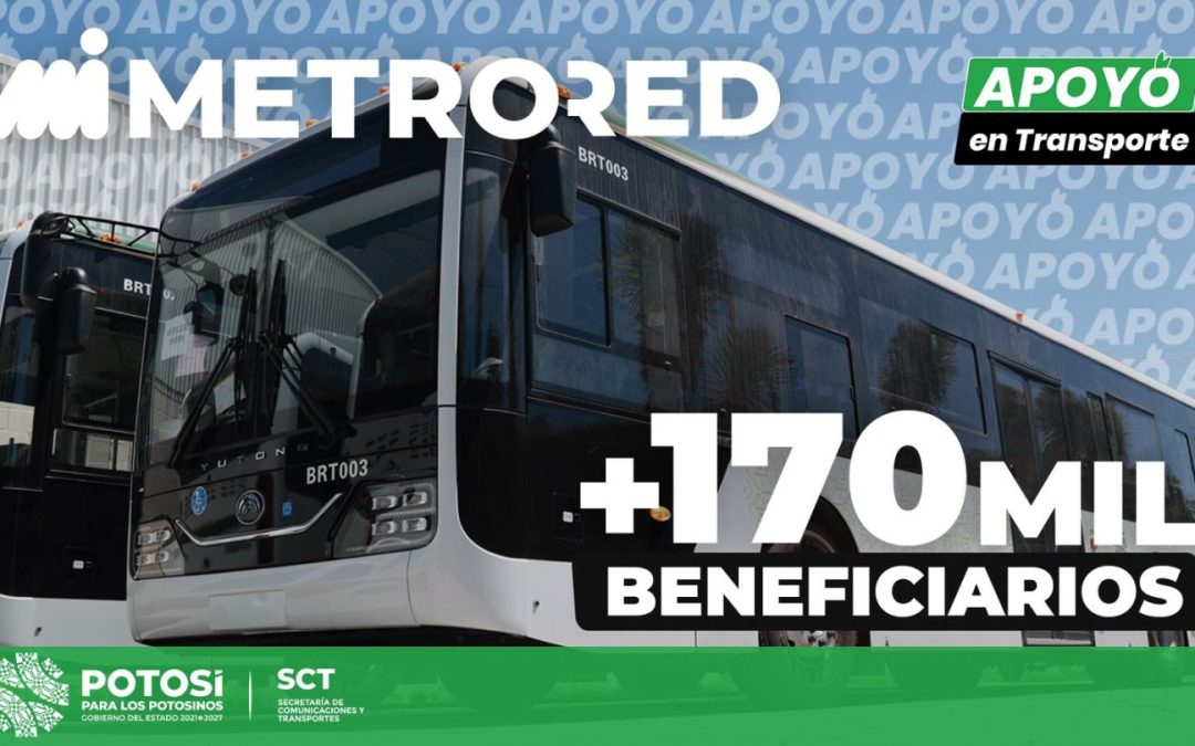 EN UN MES, METRORED YA DESPEGÓ CON MÁS DE 171 MIL PASAJES GRATUITOS