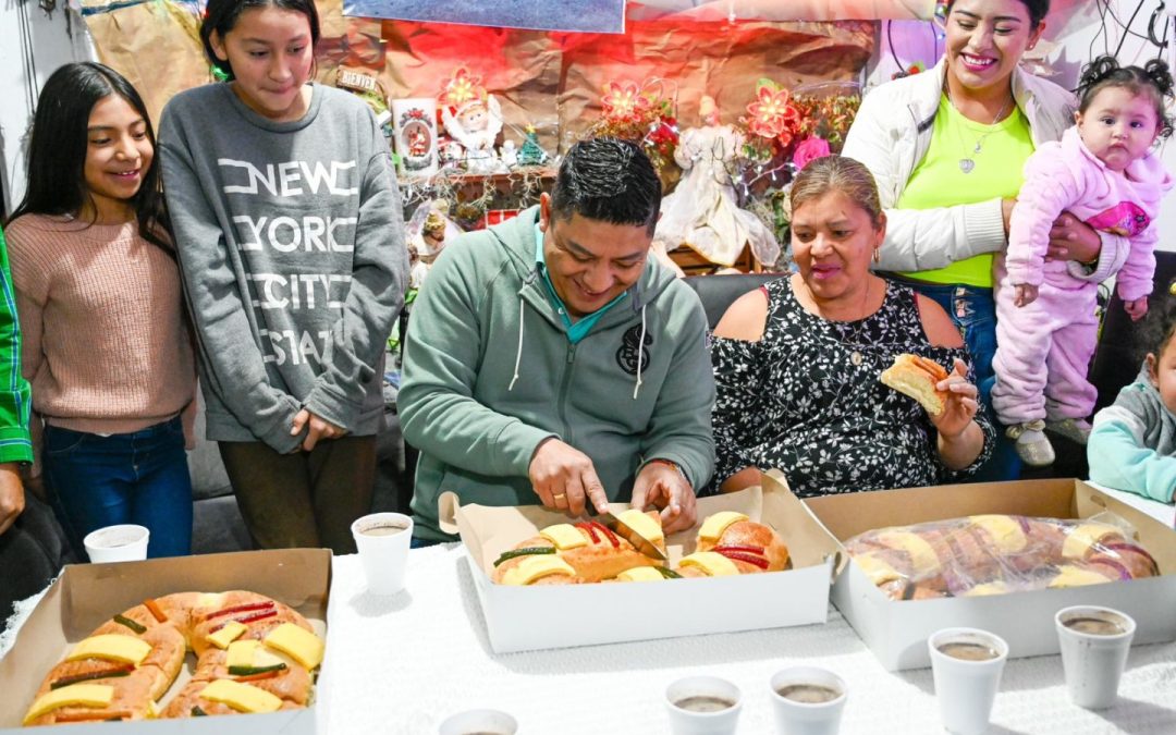 CELEBRA RICARDO GALLARDO, DÍA DE REYES CON FAMILIAS DE LA ZONA METROPOLITANA