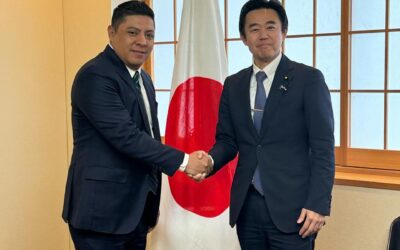 RICARDO GALLARDO SE REÚNE CON VICEMINISTRO DE RELACIONES EXTERIORES DE JAPÓN