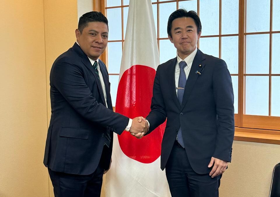 RICARDO GALLARDO SE REÚNE CON VICEMINISTRO DE RELACIONES EXTERIORES DE JAPÓN