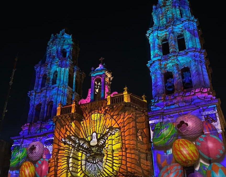 SE ILUMINA CATEDRAL METROPOLITANA CON FIESTA DE LUZ