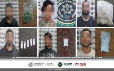 GUARDIA CIVIL ESTATAL DETIENE A 11 PERSONAS TRAS ASEGURARLES DOSIS DE ENERVANTES