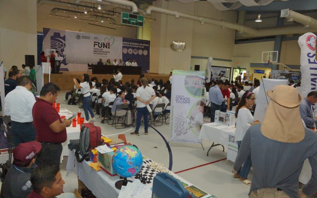 CONCLUYE LA FERIA DE UNIVERSIDADES EN CIUDAD VALLES