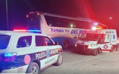Pasajera muere en autobús mientras viajaba de Monterrey a Ciudad Valles