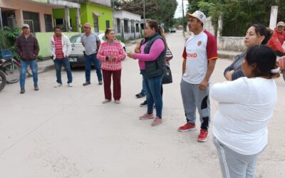 EL AYUNTAMIENTO MUNICIPAL INTEGRA NUEVOS COMITES VECINALES EN LA COLONIA «EL MIRASOL»
