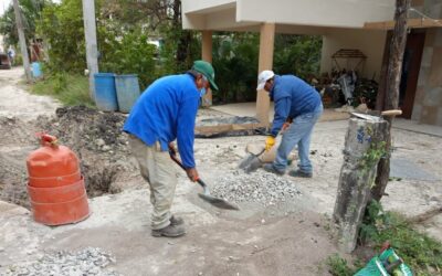 REALIZAN TRABAJOS DE REHABILITACIÓN A LA RED DE DRENAJE DE CALLE AMISTAD EN COLONIA VALLE ALTO