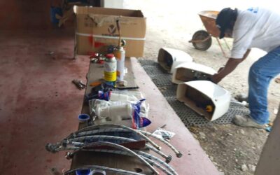 DAPAST REALIZÓ TRABAJOS DE PLOMERIA EN OFICINAS DEL SITIO ARQUEOLÓGICO TAMTOC
