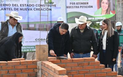 RICARDO GALLARDO INICIA CONSTRUCCIÓN DE COBACH EN VILLA DE ARRIAGA