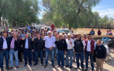 EJECUTIVO ESTATAL LLEVA APOYO A LAS Y LOS POTOSINOS CON PROGRAMAS AGROPECUARIOS
