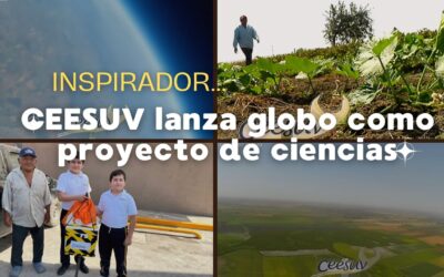 Inspirador… CEESUV lanza globo como proyecto de ciencias