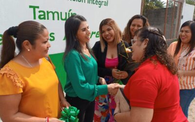 LA PRESIDENTA DEL SMDIF ROSY ALCALÁ INAUGURÓ LAS NUEVAS OFICINAS DEL IMES EN EL MUNICIPIO DE TAMUÍN